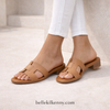 Oh my Sandals Taupe Sandals