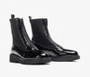 Unisa Black Patent Foggia Boots