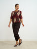 Brown Star Knit