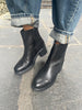 Paula Urban Black Leather Boots