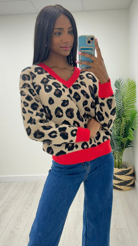 Leopard Knit