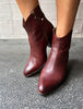 Wonder Tan Leather Boots I-8912