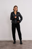 Black Faux Leather Biker Jacket