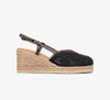 Unisa Black Chubi Wedge