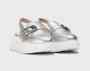 Wonders A3624 Silver Loafers