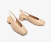 Unisa Nude slingbacks