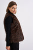 Leopard Faux Fur Gilet