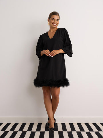Black Shift Dress