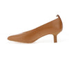 Wonders G-7102 Tan Leather Kitten Heel