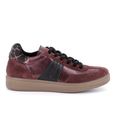 Igi&Co Wine Stripe Sneakers