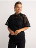 Black Lace Top