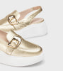 Wonders A3624 Gold Loafers